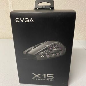 EVGA X15 MMO Black Gaming Mouse